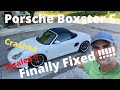 Crashed Porsche Boxster S Back on Road