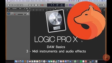 Logic Pro X Hướng dẫn - Nhạc cụ MIDI và các hiệu ứng âm thanh