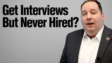 What Job Interviews Are REALLY About | If You Get Interviews But Are Never Hired (with former CEO)