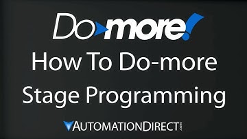 BRX Do-more Designer Stage Programming from AutomationDirect