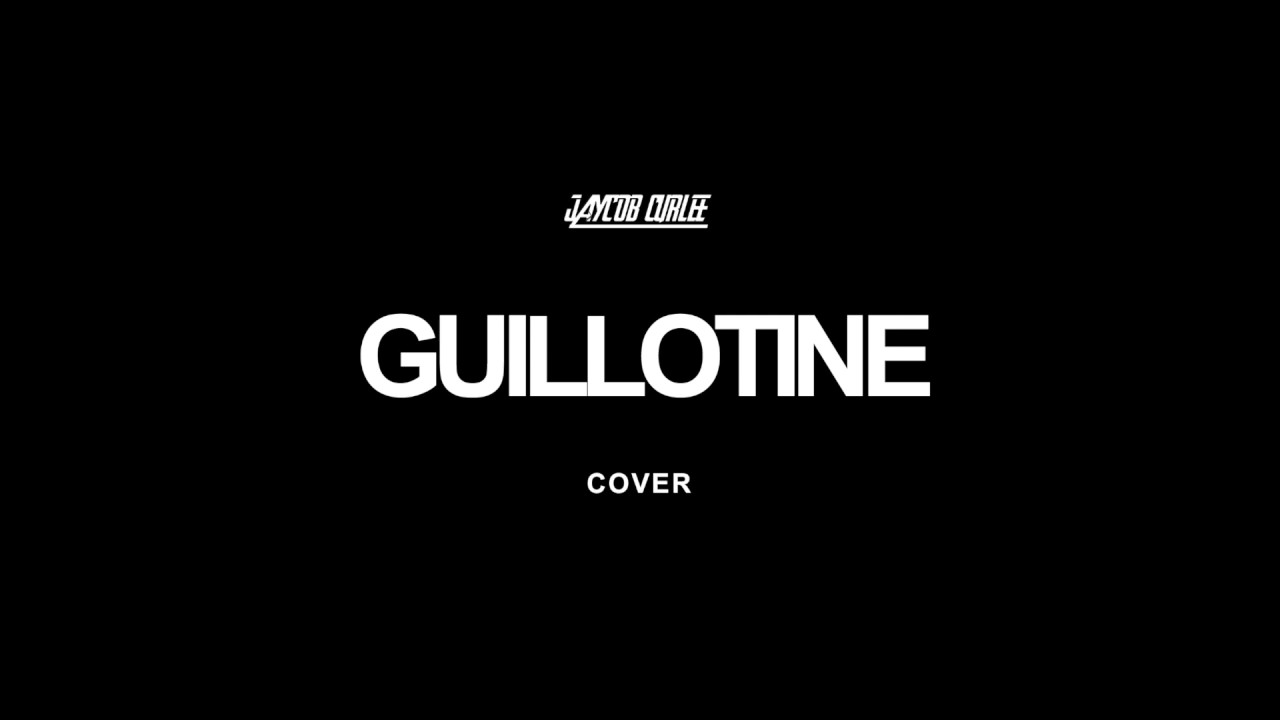 Guillotine - Jon Bellion Cover by Jaycob Curlee