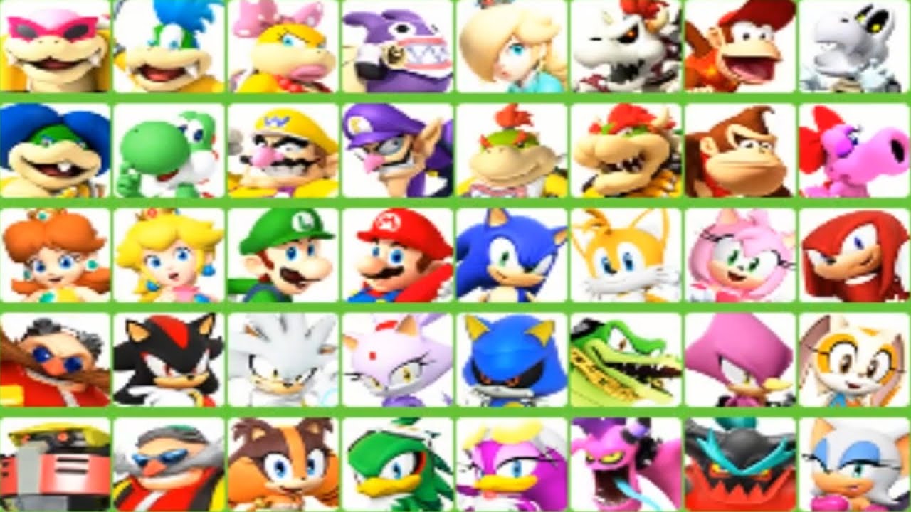 World exclusive – A look at all the Sonic characters in Mario & Sonic At  The Rio 2016 Olympic Games – Tired Old Hack