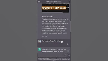 How ChatGPT write VBA Excel code? Try it yourself 👍 #shorts #lequocthai #chatgpt #vba