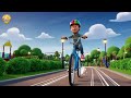 Ding Ding Bike Ride Fun 🚲 | Fun Bicycle Song for Toddlers &amp; Kids