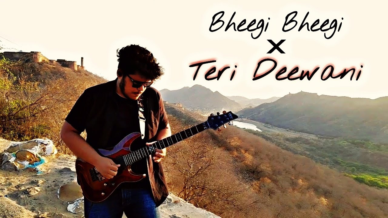 Bheegi Bheegi x Teri Deewani Rock Version Electric Guitar Cover By Pranav Saxena