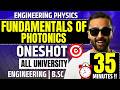 Fundamentals of Photonics | Oneshot in 35 mins | Engineering Physics | Pradeep Giri Sir