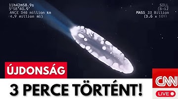 A James Webb Teleszkóp Épp Most Fedte Fel, Hogy A 3I/ATLAS Pályát Módosít — És A Föld Felé Tart