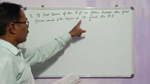 B.M.T CH1 ARITHMETIC PROGRESSION (PART4)|GANESH CHANDRA MAHATO