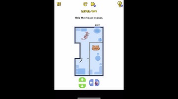 Brain Blow Level 464 Solution Gameplay