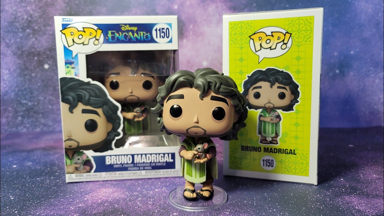 4K BRUNO Madrigal Disney Encanto Funko Pop Unboxing and Review! 