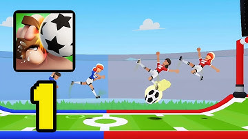Ballmasters 2v2 Ragdoll Soccer ‏Gameplay Walkthrough Part 1 (Android,IOS)