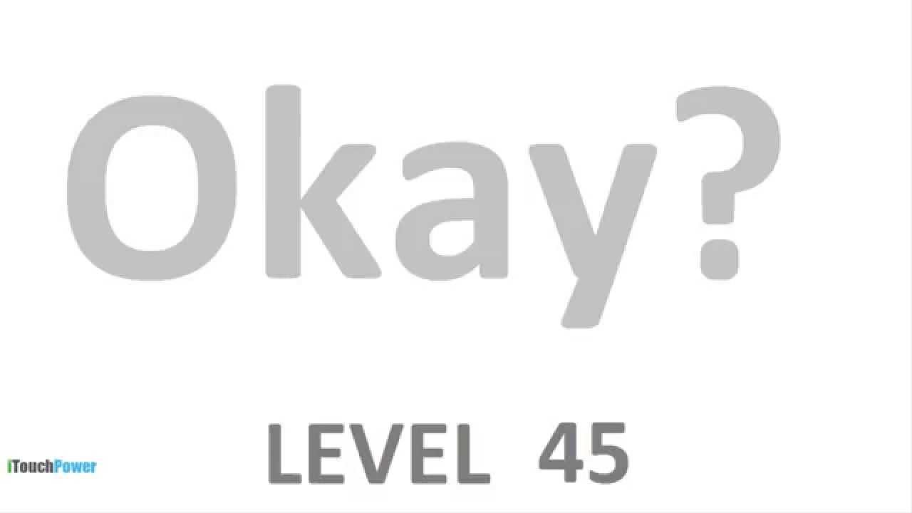 Okay Walkthrough Level 45 YouTube okay-walkthrough-level-45-youtube