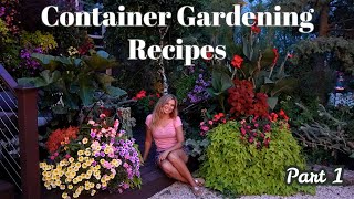 Container Gardening Recipes Part 1