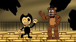 (13+ Mature Audiences Only) FIVE NIGHTS AT FREDDY'S VS BENDY AND THE INK MACHINE ANNOUNCEMENT