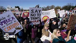 Thousands Take to Streets in Washington DC ‘No Kings’ Protest Against Trump Administration | AC15