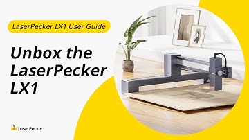 LaserPecker LX1 Max Unboxing -  Best Portable & Foldable Laser Engraver and Cutter