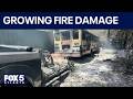 Wildfire destroying homes, cars in south Georgia | FOX 5 News