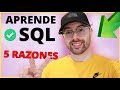 5 Razones para Aprender SQL 🖥️ ¿Es importante saber bases de datos para ser Desarrollador Backend?