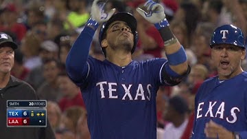 TEX@LAA: Chirinos lines a game-tying single to left