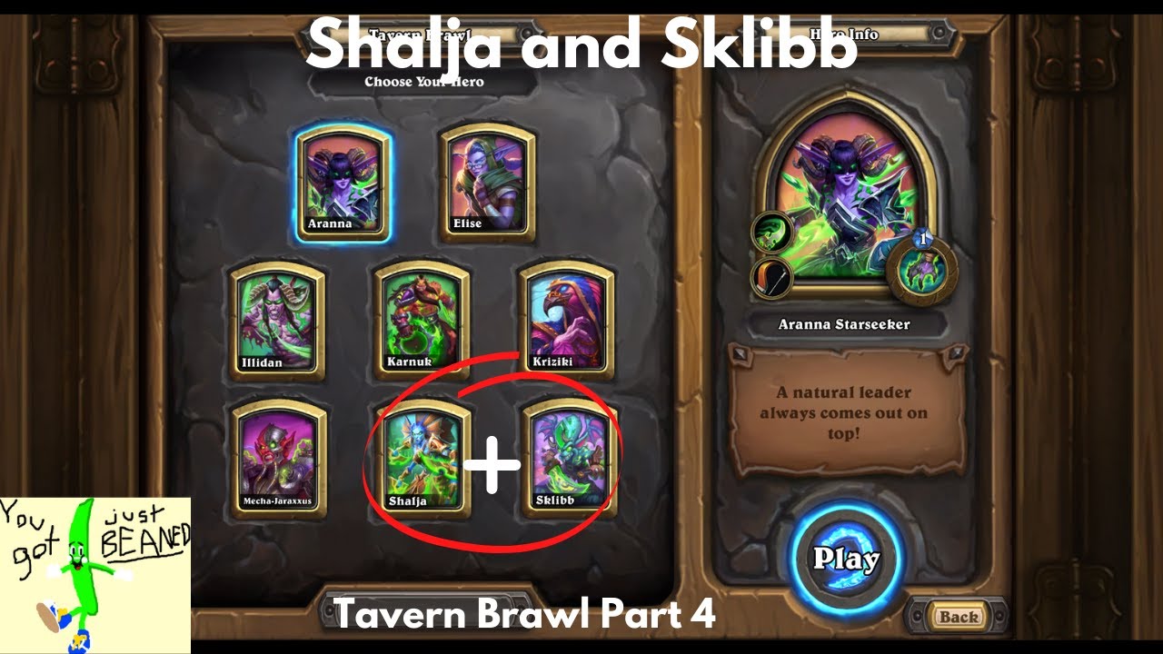 Shalja and Sklibb - Rumbledome Tavern Brawl Part 4 ( plus pack opening) | Hearthstone