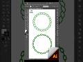 How to use a pattern brush like a guru. #2 #adobeillustrator