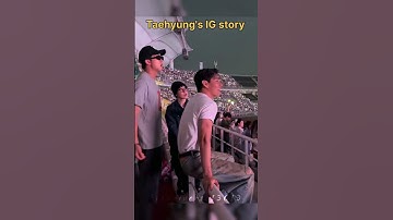 Taehyung, Jimin and Namjoon vibing on Sweet Dreams by Jhope in Concert 130625 | #bts #army #shorts