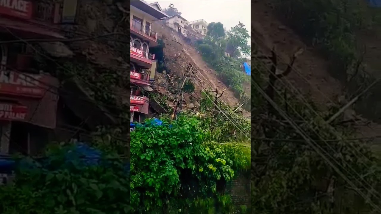 heavy Rain  Mandi Himachal Pradesh 
