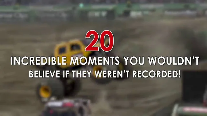 20 INCREDIBLE MOMENTS YOU WOULDN’T BELIEVE IF THEY WEREN’T RECORDED!
