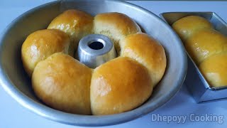 Super Soft Bread Without Mixer Recipe Using Tangkring Oven | Easy and Simple