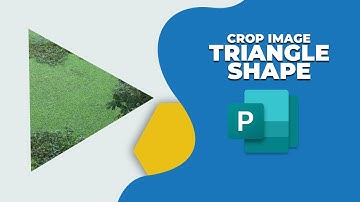 How to crop image into triangle shape in Publisher
