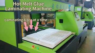 Hot Melt Glue Laminating Machine for EPE XLPE EVA Foam : Automatic