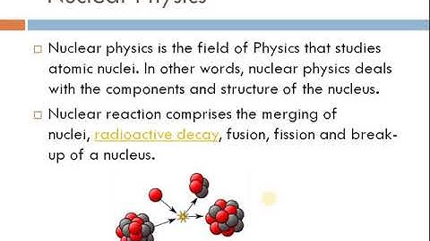 Nuclear Physics chapter 19 Class Xii part 1