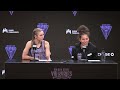 Miela Sowah and Veronica Burton On Win vs. Seattle Storm | April 25, 2026