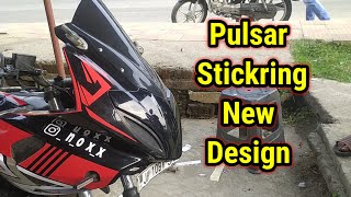 pulsar new design stickering ! pulsar modification