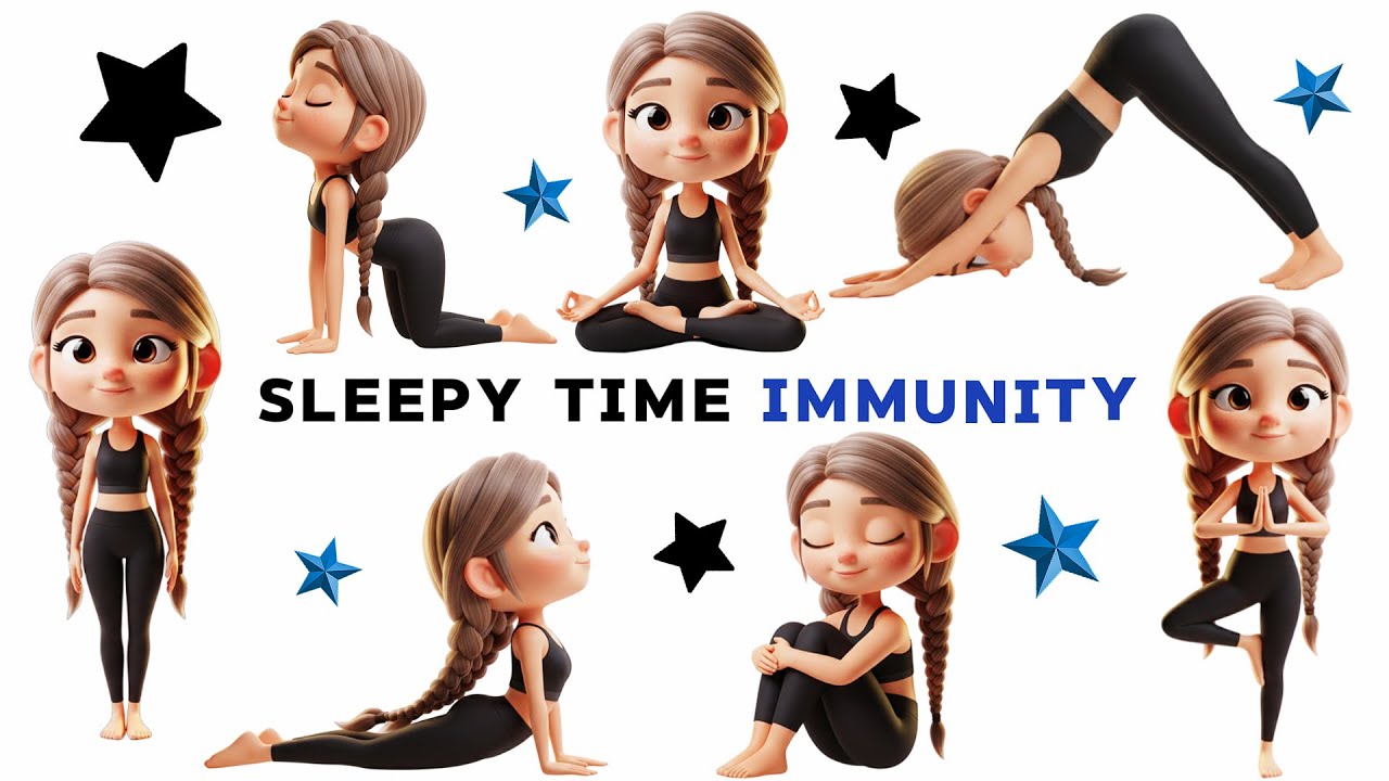 Kids Yoga for Immunity Fun Animal Yoga Poses Yoga for Children’s Health & Focus flexibility