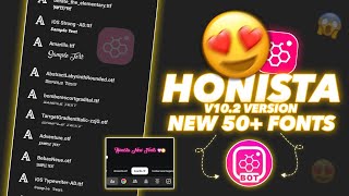 ⚙️Honista v10.2 Settings | Honista New Fonts Emojis |  Honista New Update Settings | iphone story screenshot 2