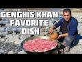 YOU'VE NEVER SEEN SUCH A RECIPE! GENGHIS KHAN FAVORITE DISH | MEAT COOKED IN STONES 🥩