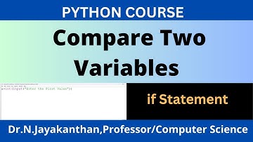 Python Program to Compare two Variables Efficiently