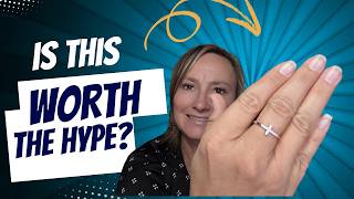 Add sparkle to your outfit with this beautiful cross ring! Worth the hype? #ad #amazoninfluencer