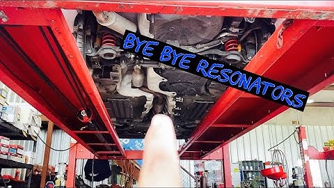 Her first words, Mazdaspeed 3 resonator delete