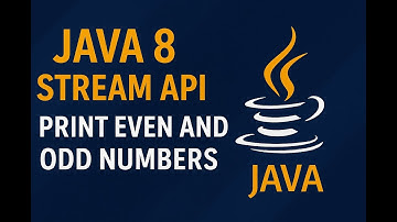 Print Even & Odd with IntStream & Method Reference