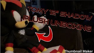 Tomy 12 Inch Shadow Plush Unboxing