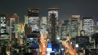 4K Osaka Night View Timelapse 大阪夜景　ー時空の栞ー