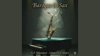 Baroque in Sax (G.P. Telemann - Adagio in E Major - Sax Blues version)