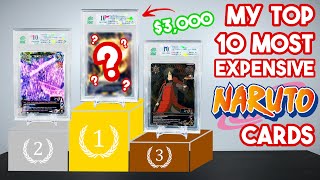 My TOP 10 🎴 Most Expensive Naruto Collectible Cards | MNT Grading #shorts screenshot 3