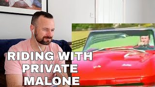 SCOTTISH GUY Reacts To David Ball "Riding With Private Malone"