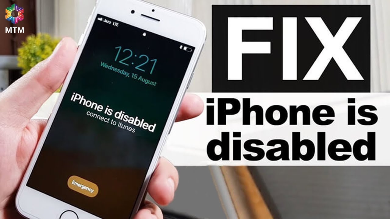 How to unlock a disabled iPhone without iTunes and passcode?