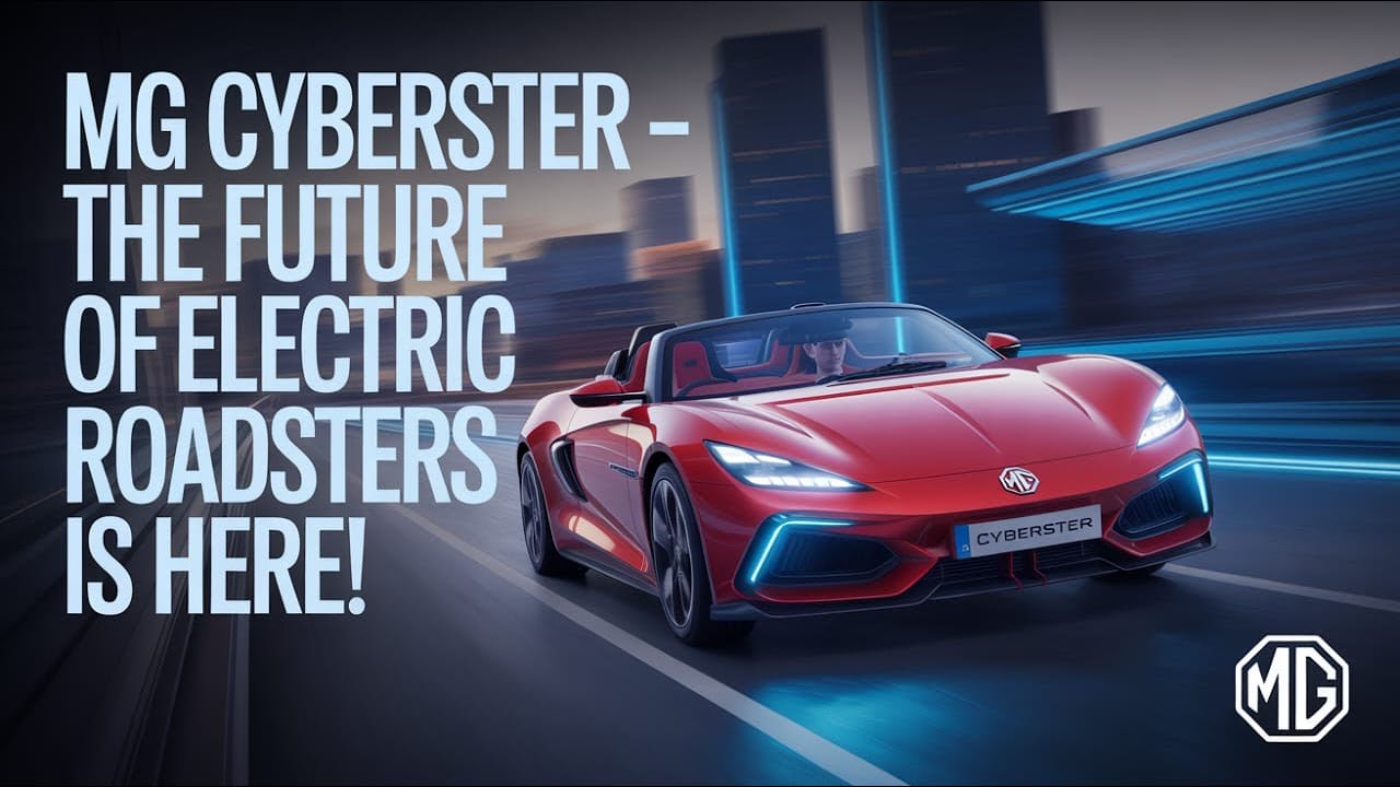 MG Cyberster - The future of Electric Roadsters is Here. - YouTube