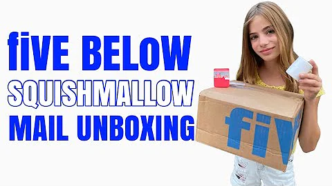 FIVE BELOW SQUISHMALLOW SQUISH MAIL UNBOXING! I’m ready for some Micromallows