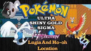 Pokemon Ultra Shiny Gold Sigma Lugia And Ho Oh Youtube